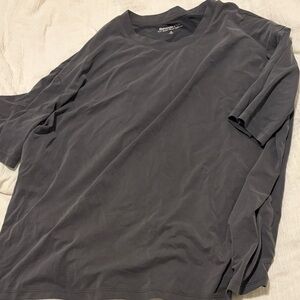 Abercrombie & Fitch Dark Gray Short Sleeve Tee